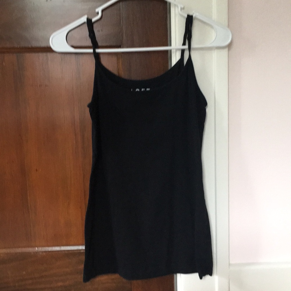 LOFT women’s maternity XS black camisole